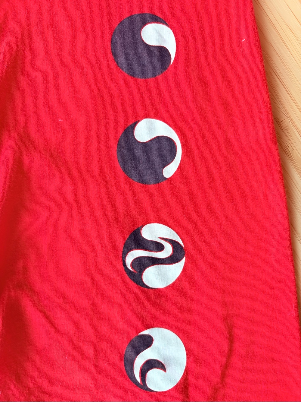 Patagonia Organic Boxy Red Long Sleeve Tee - Picture 10 of 10